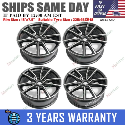 4pcs 18x7 alloy wheel rim - 4pcs, 18x7.5