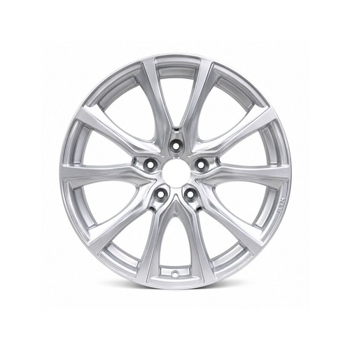One inch silver - alloy, wheel
