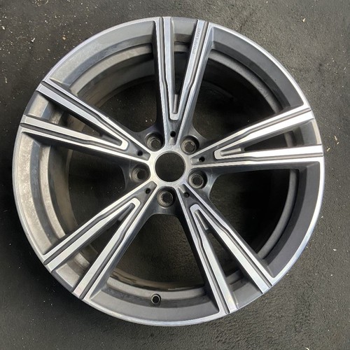 Front bmw machined charcoal - front,